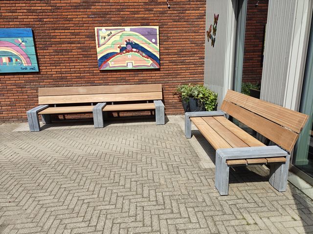 Inrichting schoolplein