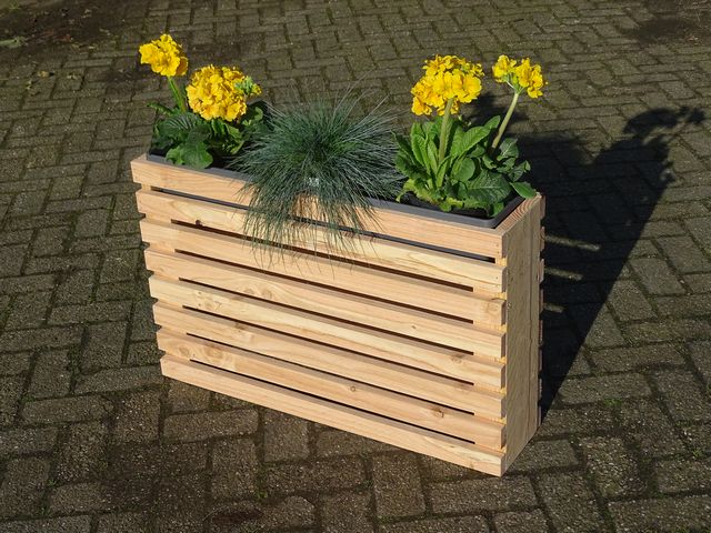 Tuin bloembakken van hout Tuinwaardig